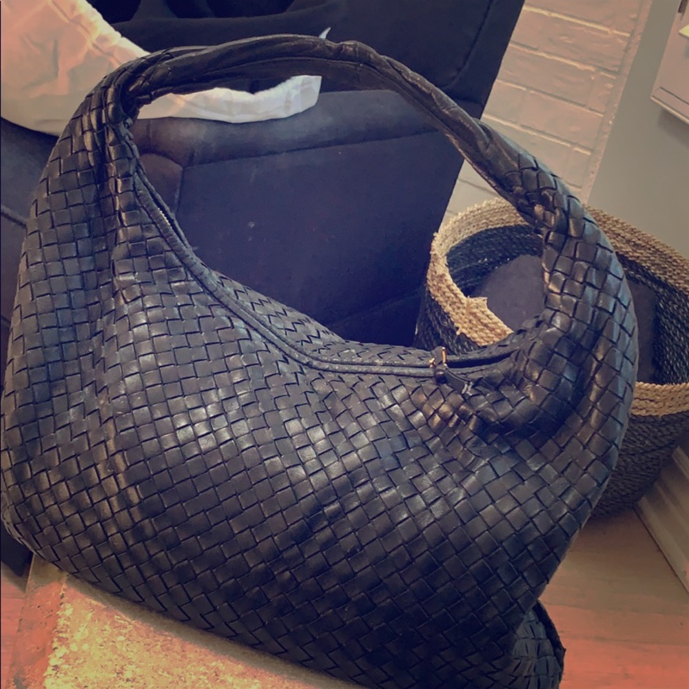 basket weave medium size Bottega Veneta tote